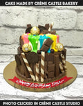 Choco Rainbow Cake