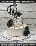 Black Roses Cake
