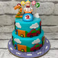 Baby in Car Cake - Creme Castle