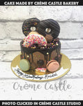 Donut Macaron Cake