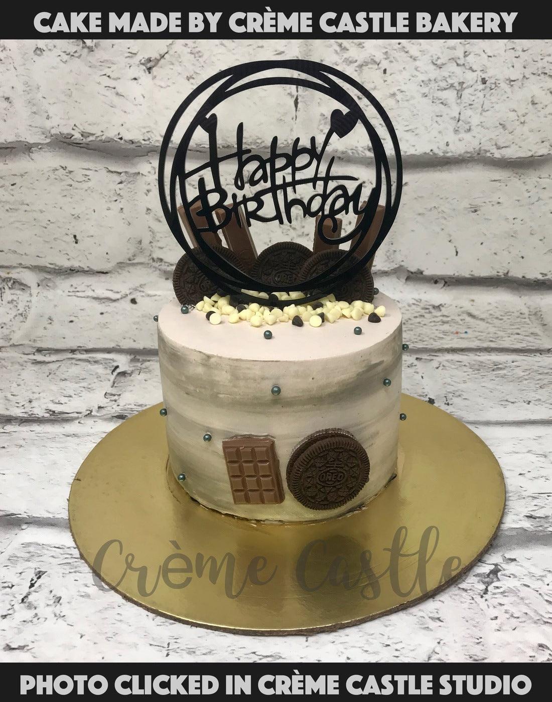 Oreo Kit Kat Paradise Cake - Creme Castle