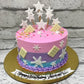 Starry Pastels Cake - Creme Castle