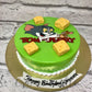 Tom and Jerry Green Cake - Creme Castle