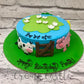 Sunny day on a Farm Cake - Creme Castle