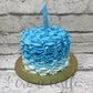 Blue Ombre Cake - Creme Castle