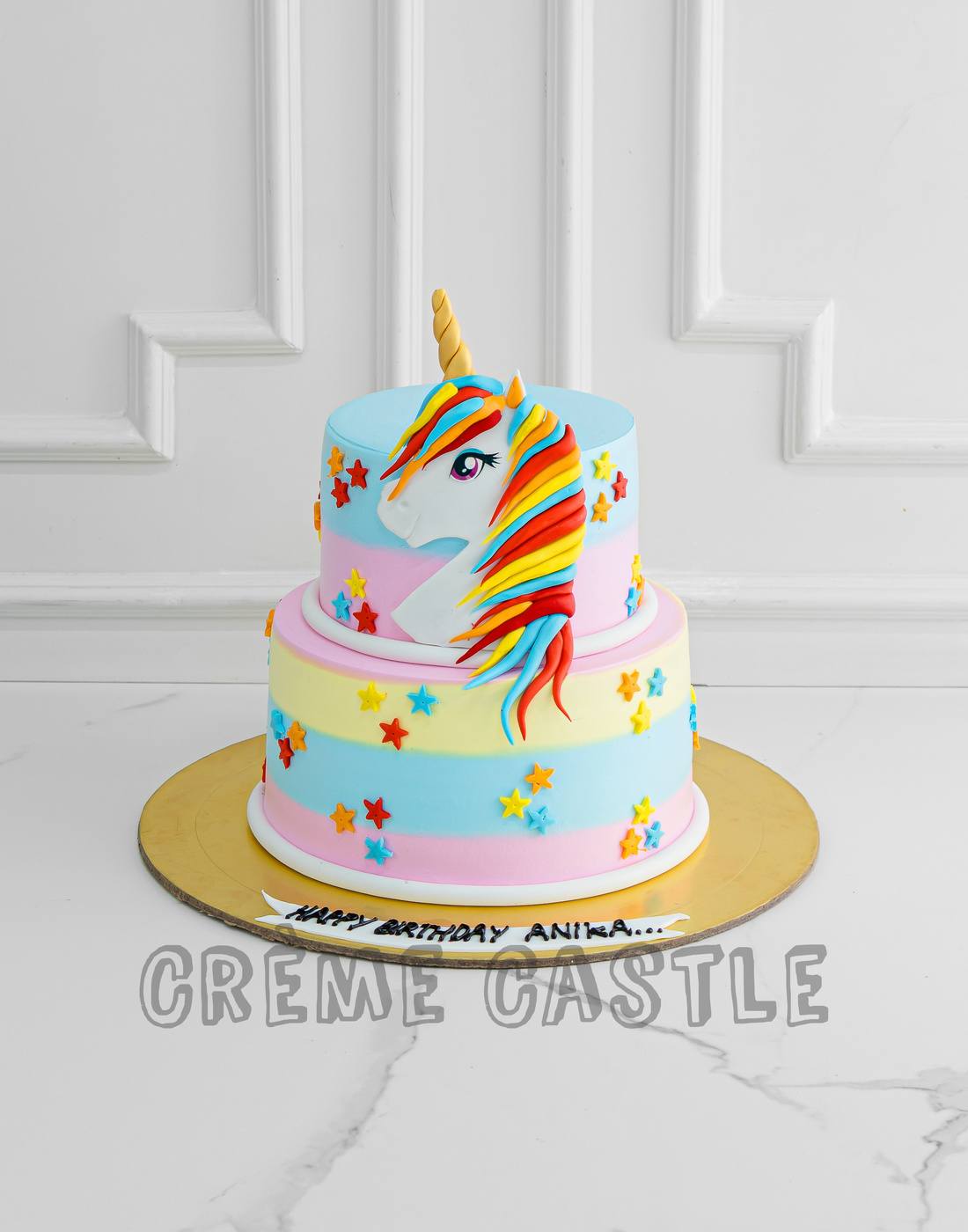 Flying Rainbow Unicorn - Creme Castle