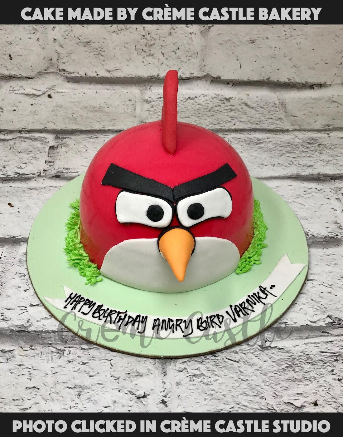 Blessed Hands Cake Design: Angry Birds Cake