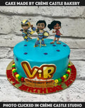 Vir Robot Boy Theme Cake