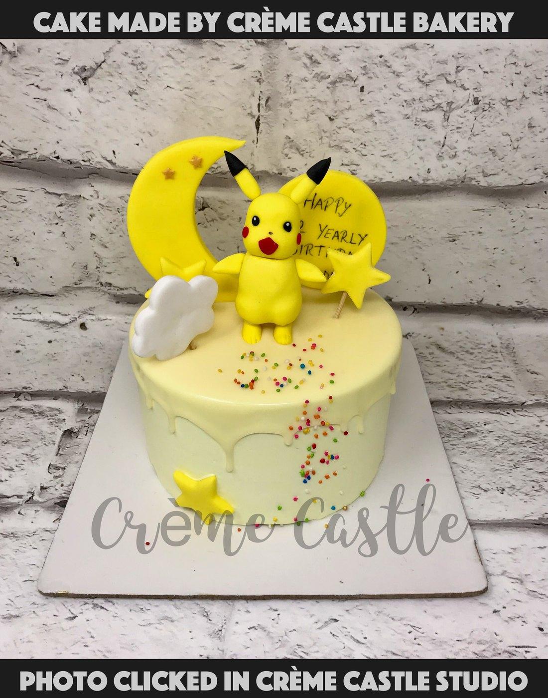 Pikachu Pokemon theme cake. | Instagram
