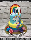 Floral Unicorn Dream Cake