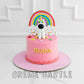 Pink Dreamland Cake - Creme Castle