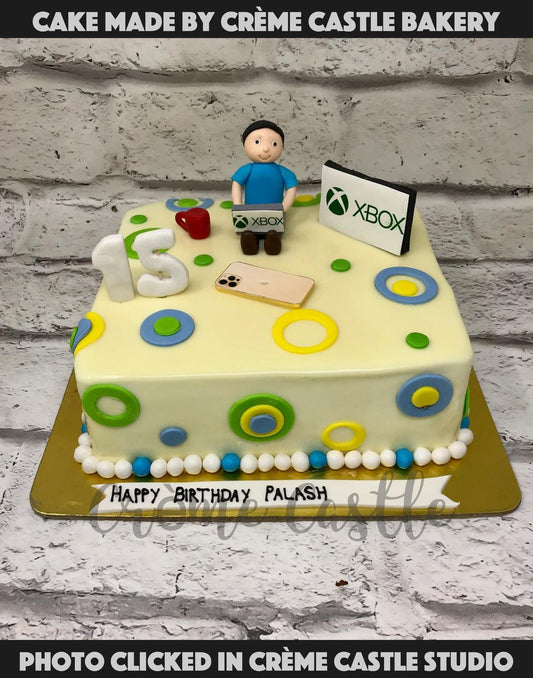 Xbox Fan Cake - Creme Castle