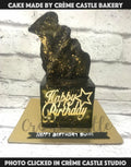 Chco Gold Design Cake