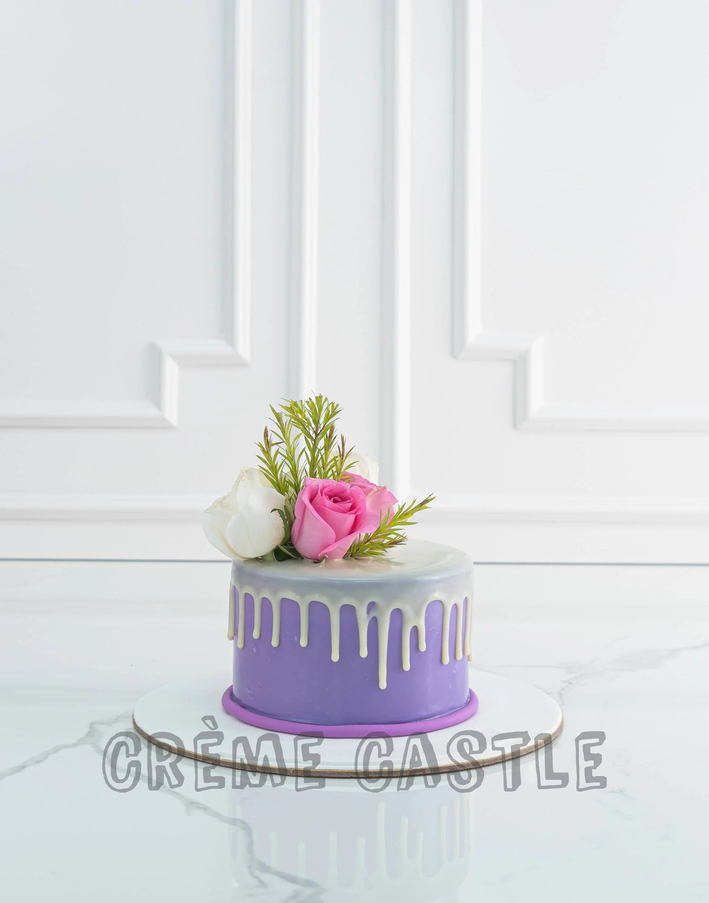 Purple Floral Dream Cake