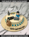 Footballer Workaholic Cake