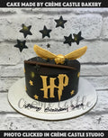 Harry Potter Golden Snitch Cake