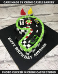 Race Track Number Nine Cake