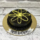 Atom Design Cake - Creme Castle