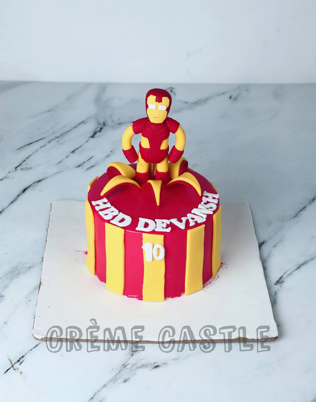 Iron Man Theme Cake by Creme Castle