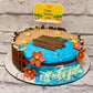Beach Love Cake - Creme Castle