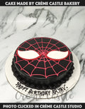 Spiderman Face Mask Cake