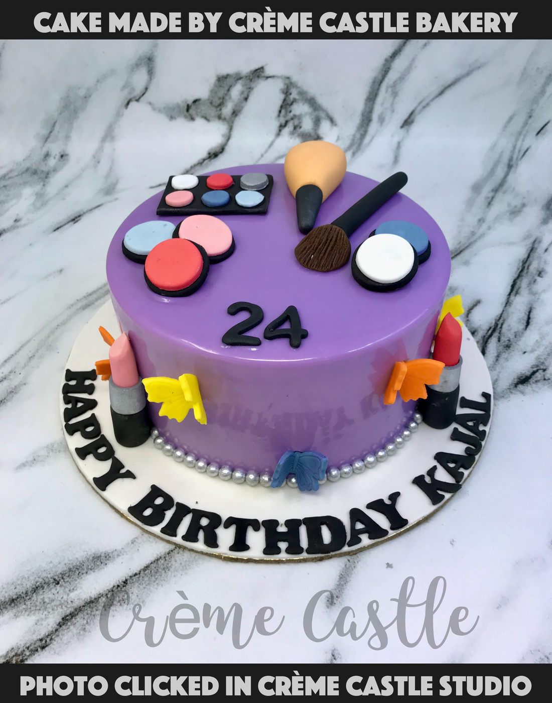 Fashion Mauve Cake