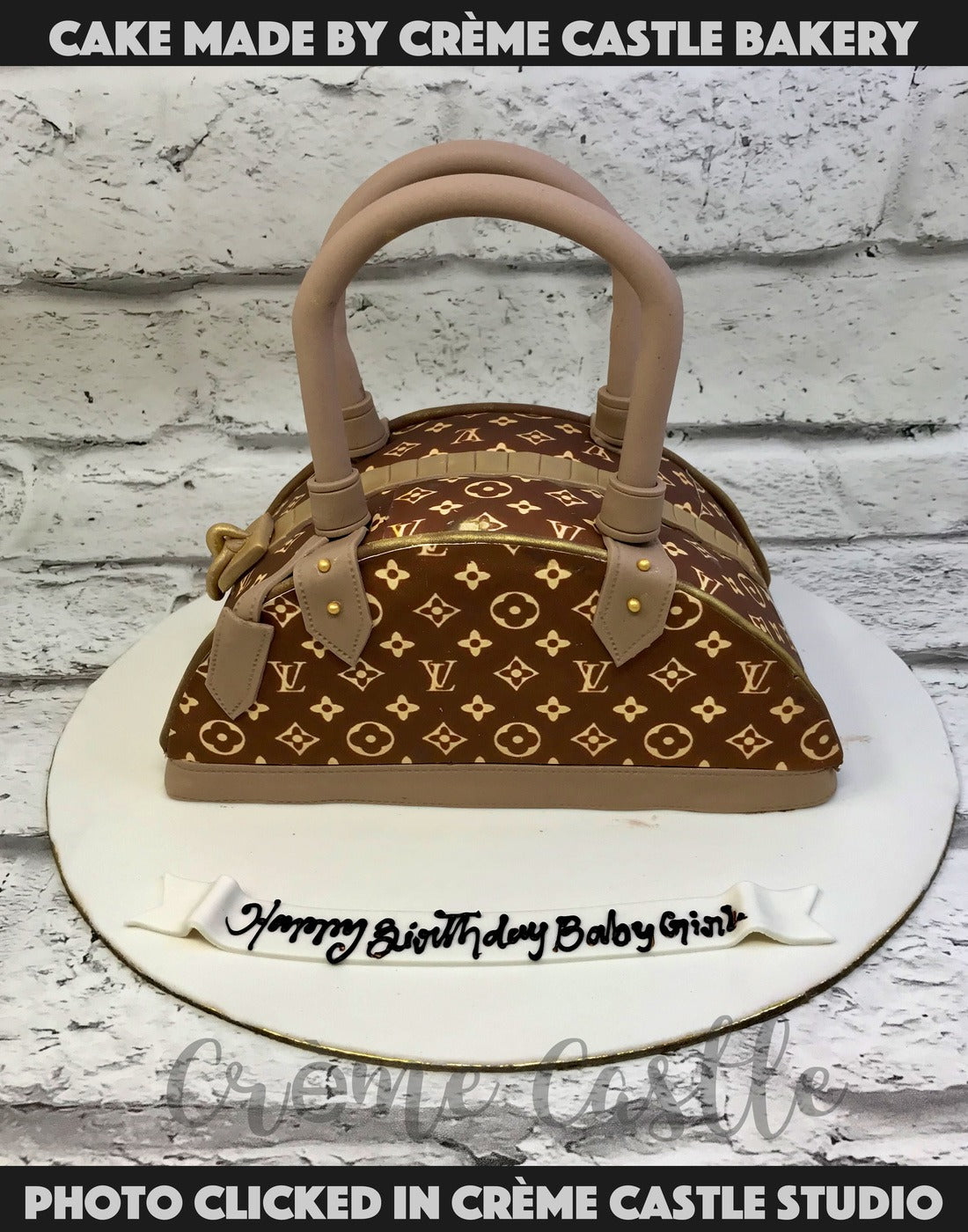 First time making a bag cake. Pretty pleased with my efforts :  r/cakedecorating