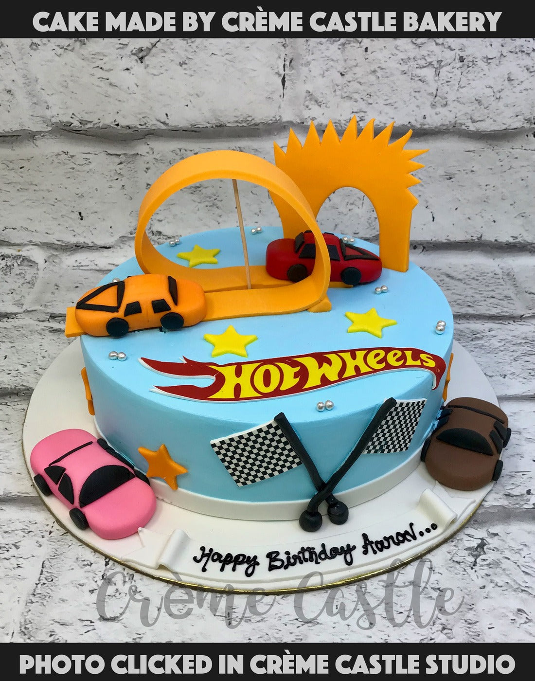 Hot Wheels Cake