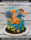 Blippi Theme Cake