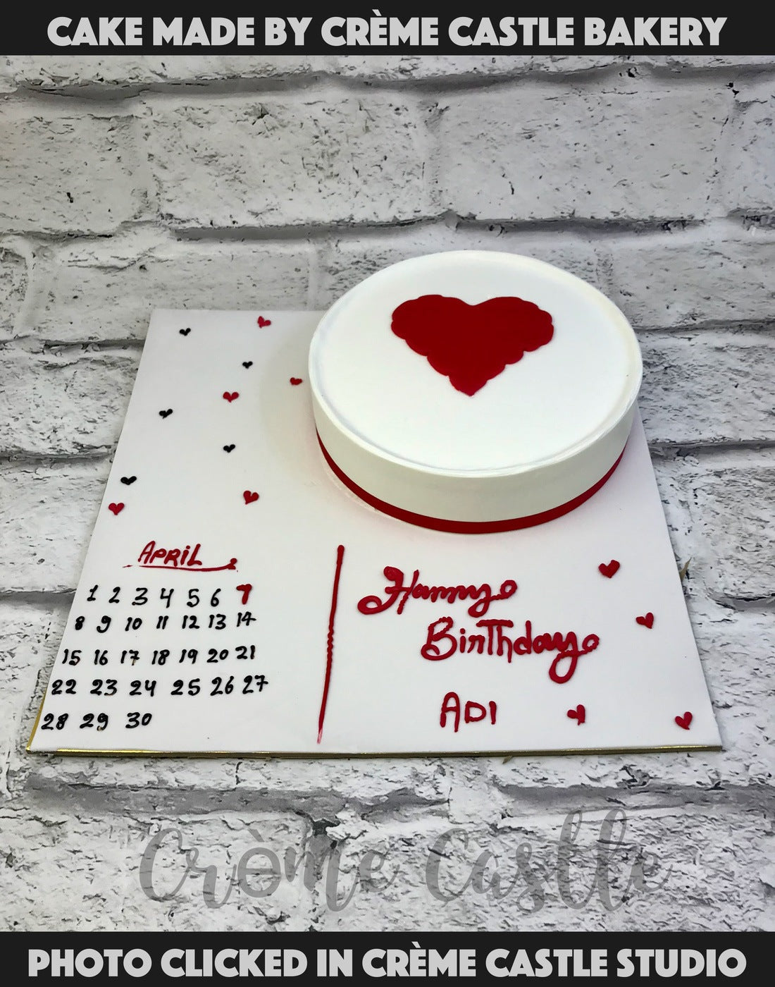 Everlasting Cake Birthday Mini Calendar