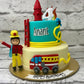 Fire Brigade Cake