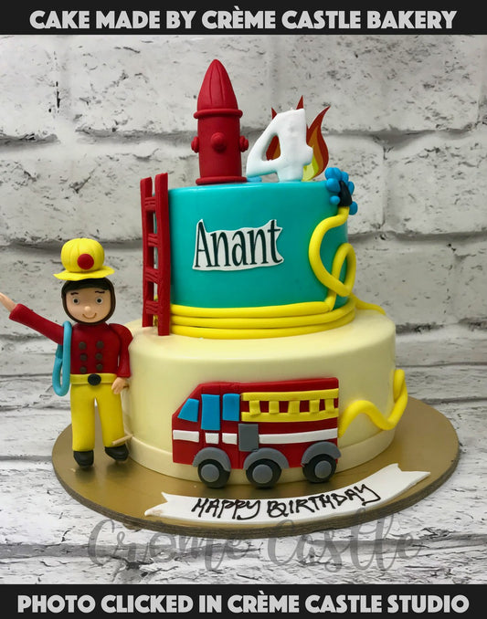 Fire Brigade Cake