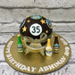 Beer Pinata Cake