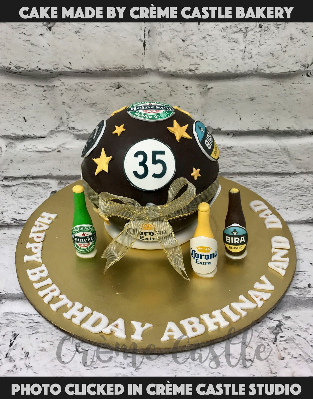 Beer Pinata Cake