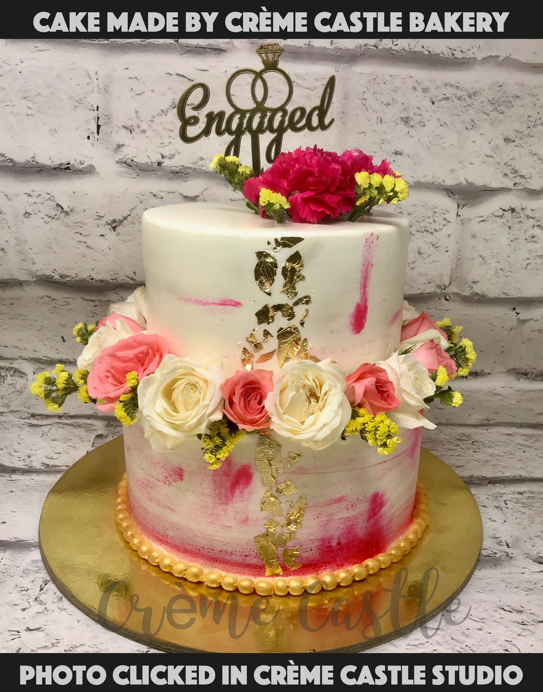 Floral Pattern Cake
