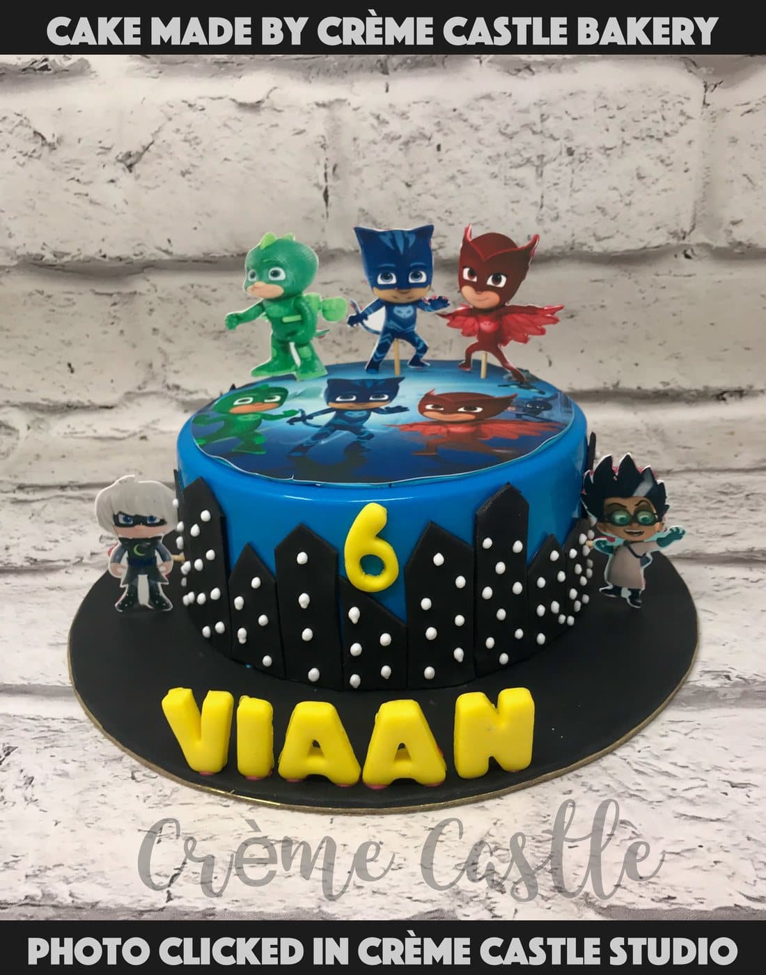 PJ Mask Night Cake