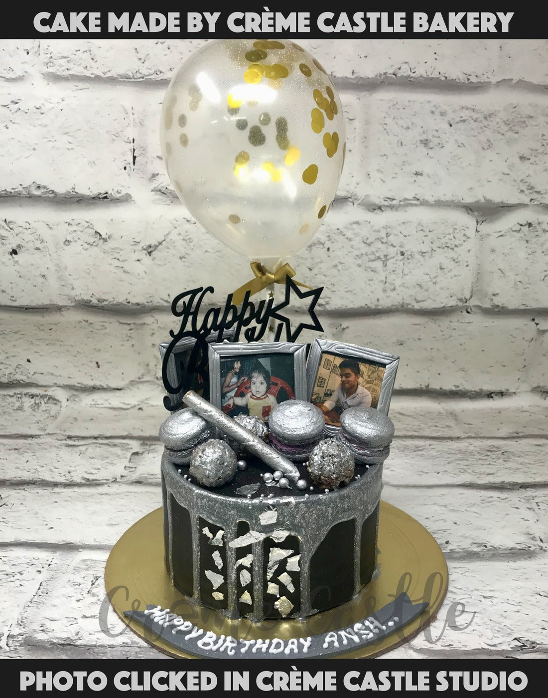 Silver Glitter Cake Faux Cake Birthday Party Decoration. - Etsy | Glitter  cake, Birthday party desserts, Birthday party cake