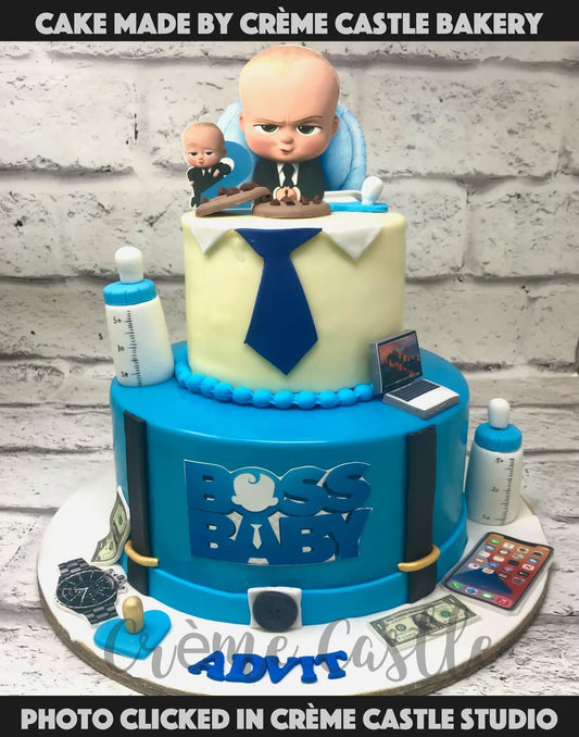 Box Baby Tie Cake