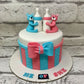 Baby Shower Teddies Cake Creme Castle