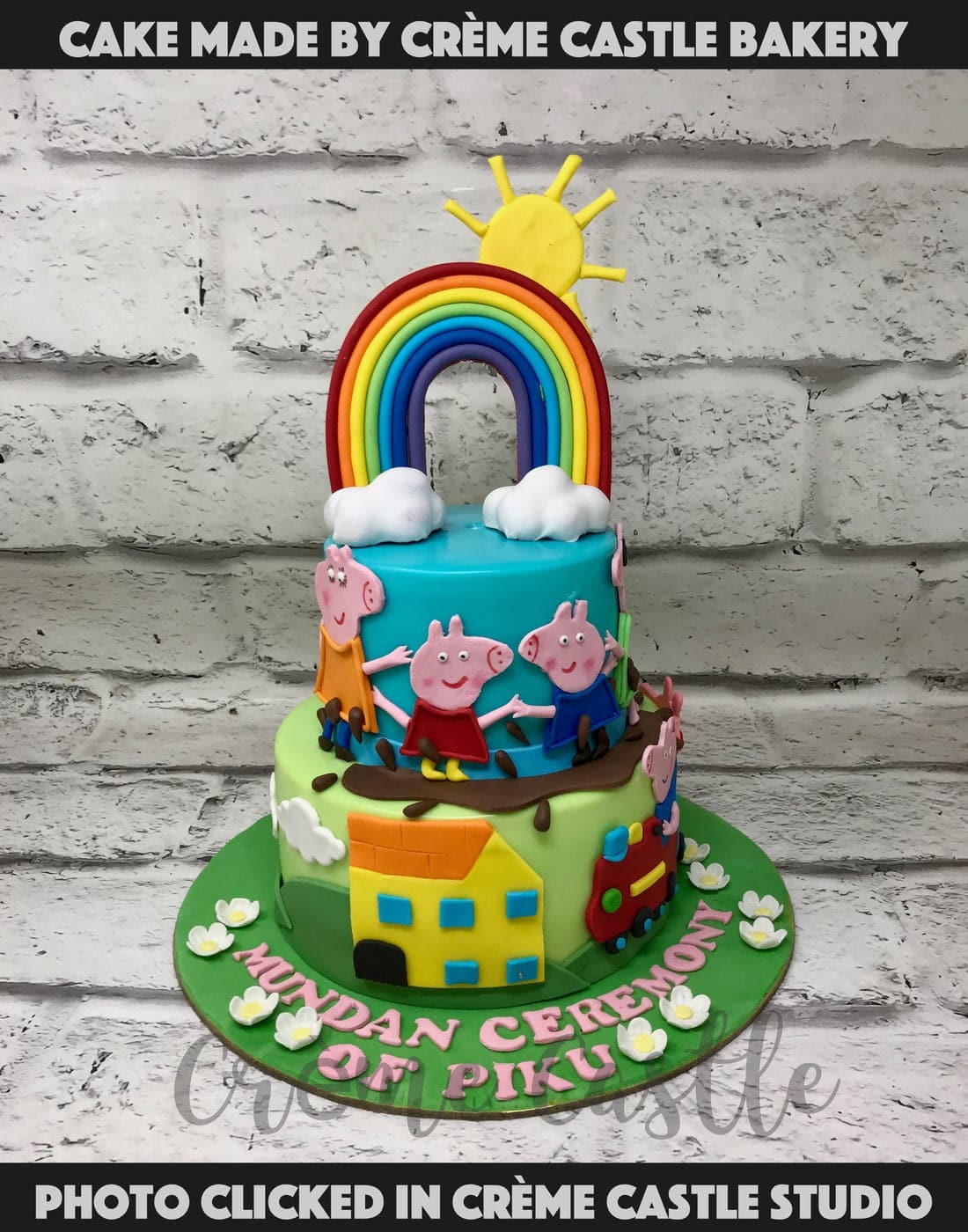 Peppa Pig Scene Cake