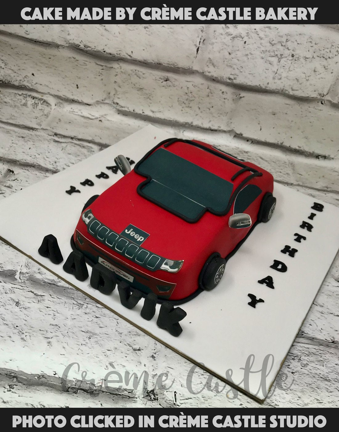 Red Car Cake