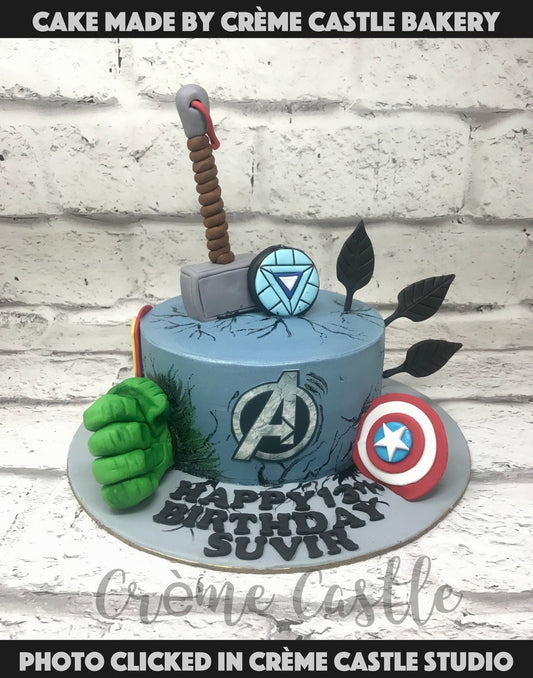 Thor Avenger Cake