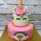 Unicorn Floral Cake