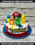 Pokemon Family Cake