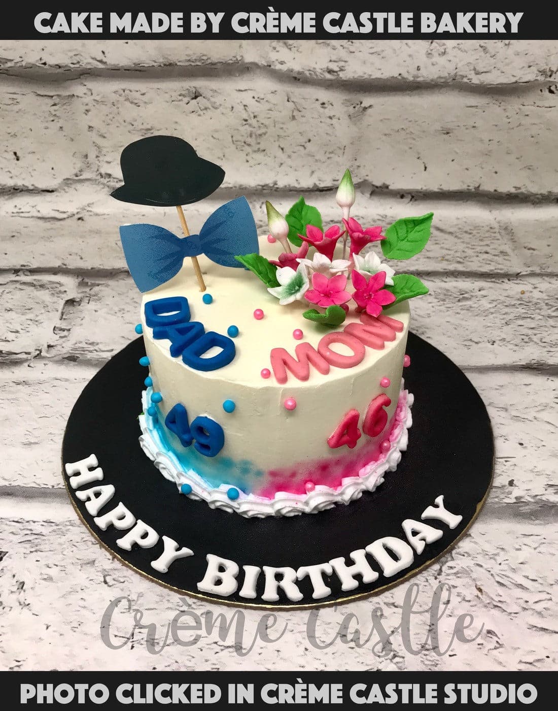 Floral Romantic Birthday Cake💝 - Decorated Cake by Hend - CakesDecor