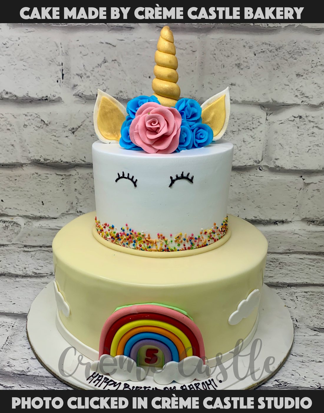 Unicorn Minimal Cake