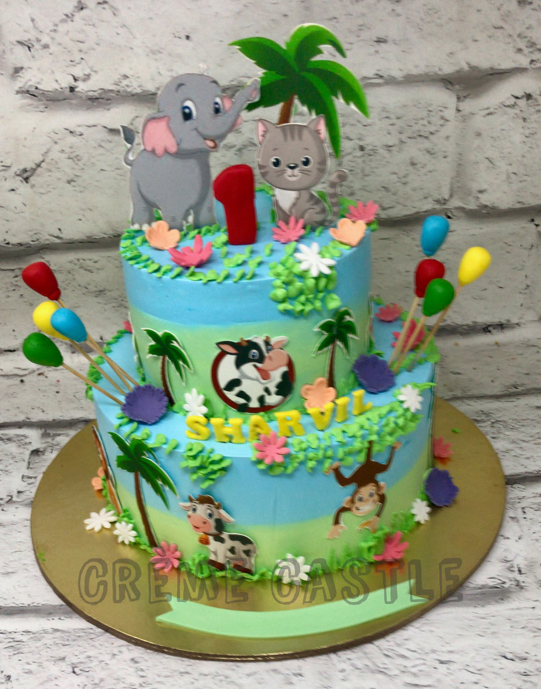 Happy Jungle Cake