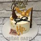 Harry Potter Cake in Gold by Creme Castle
