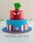 Avengers Hulk Cake