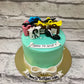 Fashion Aqua Cake